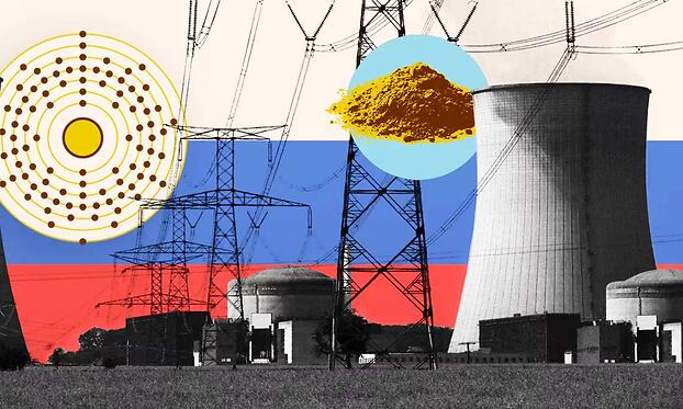 Спрос на атомную энергию растет, и Россия доминирует в мировых поставках обогащенного урана.