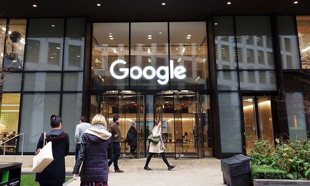 Офис Google в Сент-Панкрасе, Лондон.