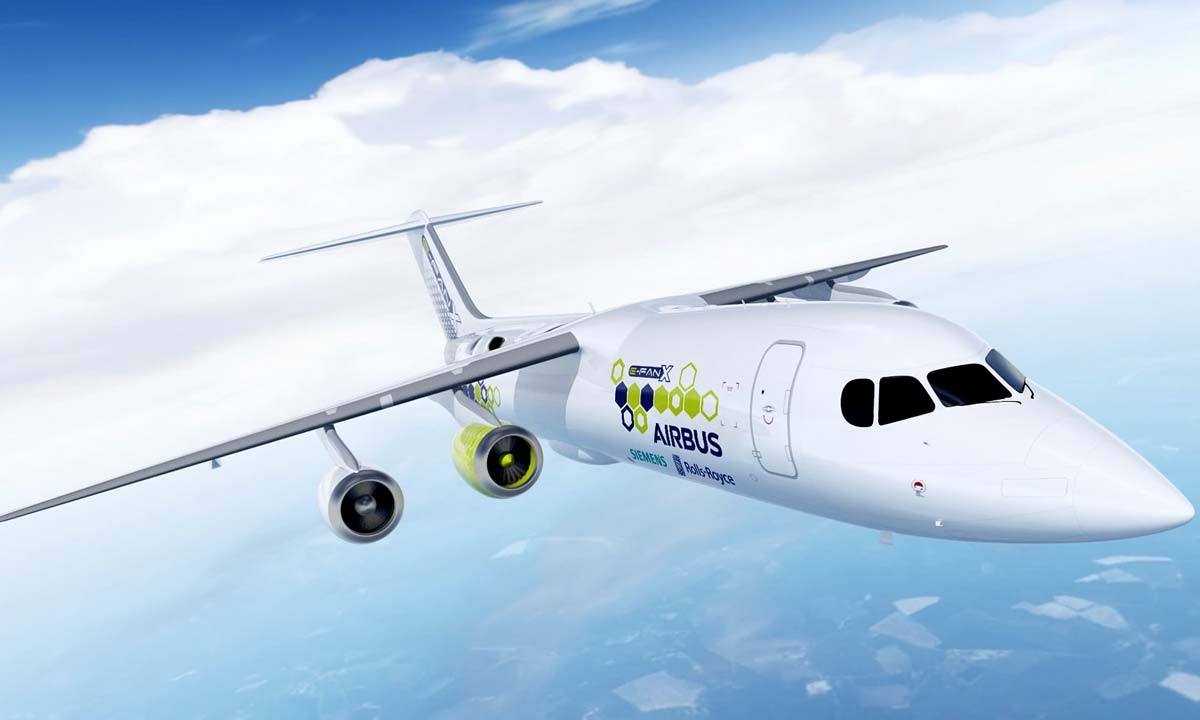Три компании стремятся создать демонстрационную модель E-Fan X на базе самолета BAe 146.