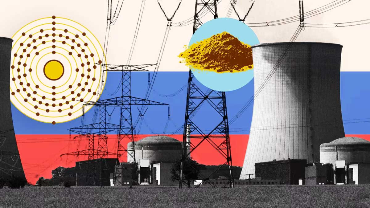Спрос на атомную энергию растет, и Россия доминирует в мировых поставках обогащенного урана.