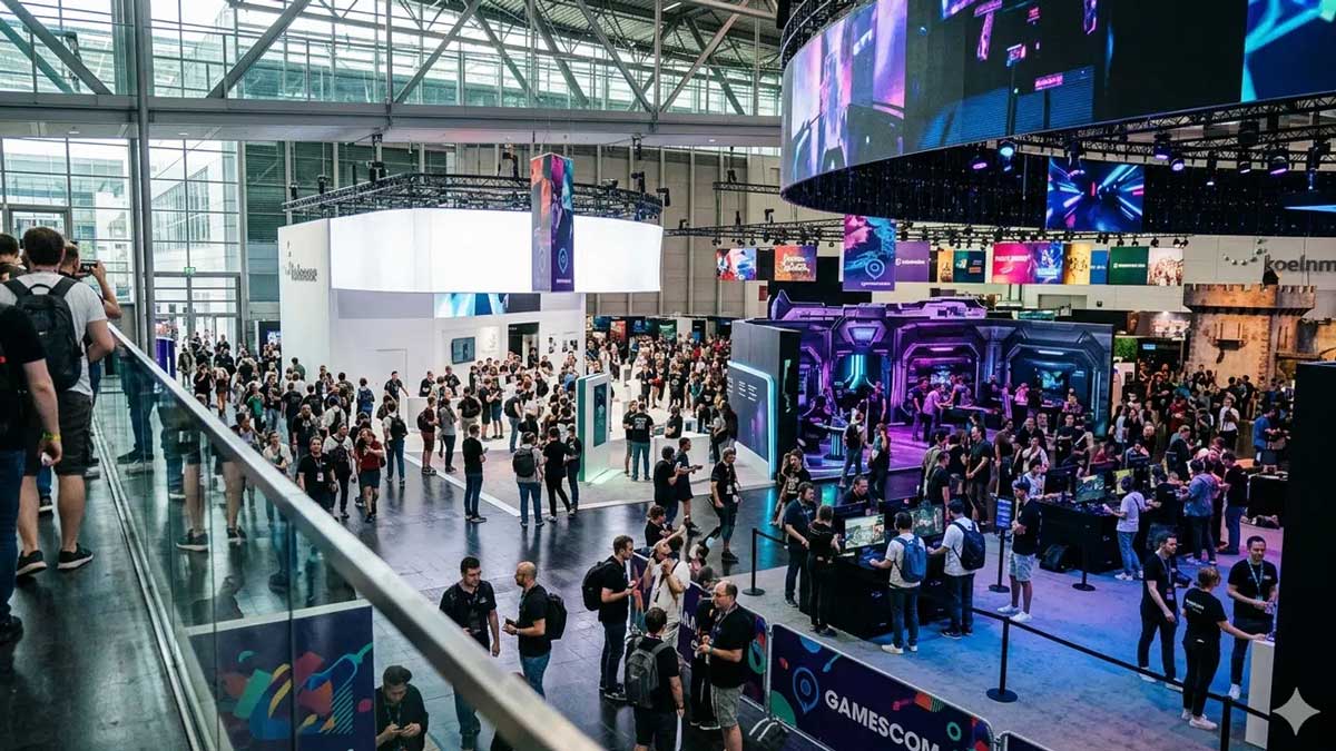 Такие мероприятия, как игровая выставка Games.com в Кельне, привлекают большую аудиторию, а число поклонников киберспорта быстро растет.